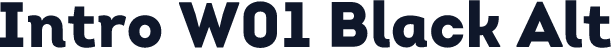 Intro W01 Black Alt