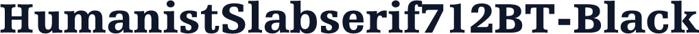 HumanistSlabserif712BT-Black