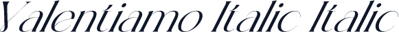 Valentiamo Italic Italic
