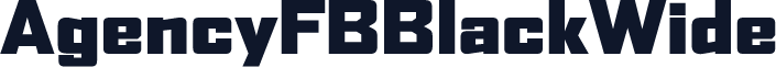AgencyFBBlackWide