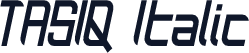 TASIQ Italic