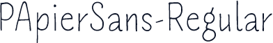 PApierSans-Regular