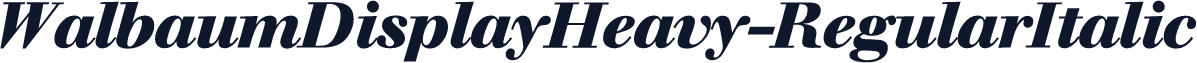 WalbaumDisplayHeavy-RegularItalic