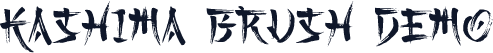 Kashima Brush Demo