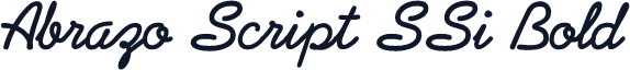 Abrazo Script SSi Bold