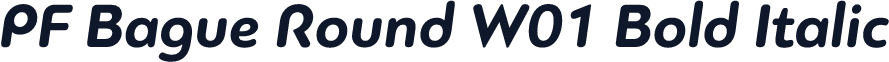 PF Bague Round W01 Bold Italic