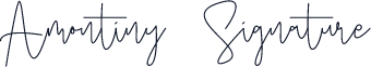 Amontiny Signature