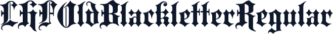 LHFOldBlackletterRegular