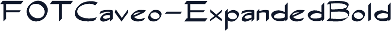 FOTCaveo-ExpandedBold