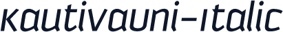 KautivaUni-Italic