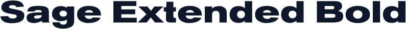 Sage Extended Bold