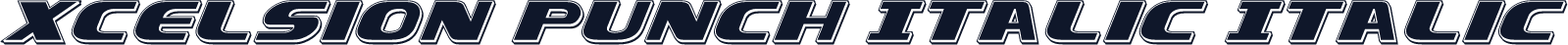 Xcelsion Punch Italic Italic