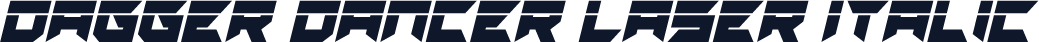 Dagger Dancer Laser Italic