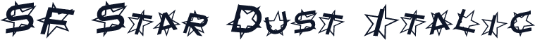 SF Star Dust Italic
