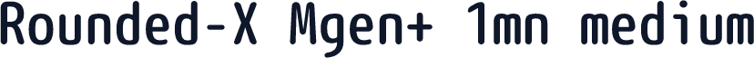 Rounded-X Mgen+ 1mn medium