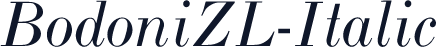 BodoniZL-Italic