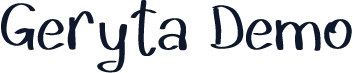 Geryta Demo