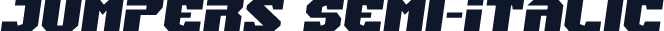 Jumpers Semi-Italic