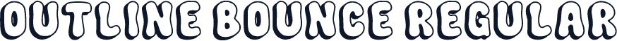 Outline Bounce Regular