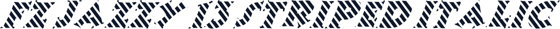 FZ JAZZY 13 STRIPED ITALIC