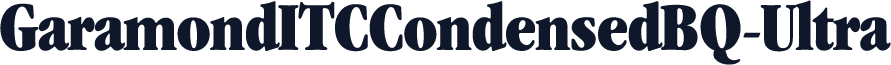 GaramondITCCondensedBQ-Ultra