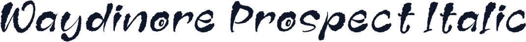 Waydinore Prospect Italic