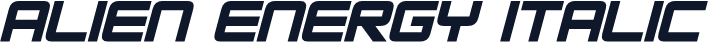 Alien Energy Italic