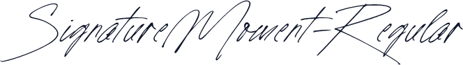 SignatureMoment-Regular