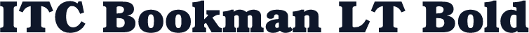 ITC Bookman LT Bold