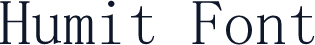 Humit Font