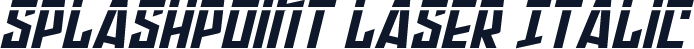 Splashpoint Laser Italic