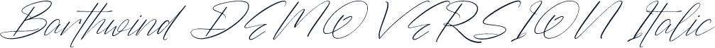 Barthwind DEMO VERSION Italic