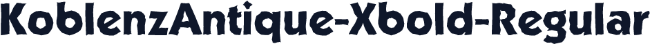 KoblenzAntique-Xbold-Regular