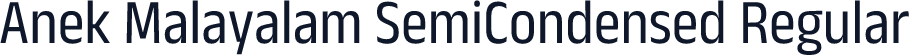 Anek Malayalam SemiCondensed Regular