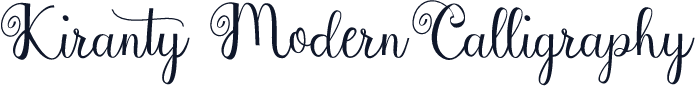 Kiranty Modern Calligraphy