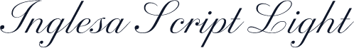 Inglesa Script Light