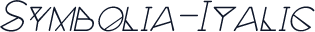 Symbolia-Italic