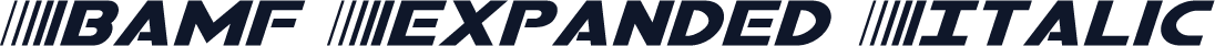 Bamf Expanded Italic