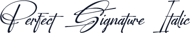Perfect Signature Italic
