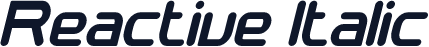 Reactive Italic