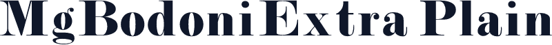 MgBodoniExtra Plain