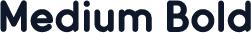Medium Bold