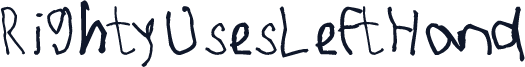 RightyUsesLeftHand