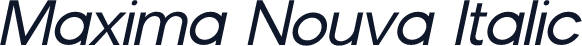 Maxima Nouva Italic