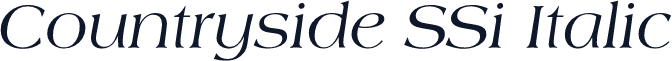 Countryside SSi Italic