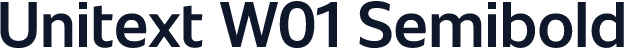 Unitext W01 Semibold