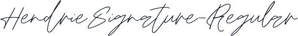HendrieSignature-Regular