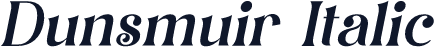 Dunsmuir Italic