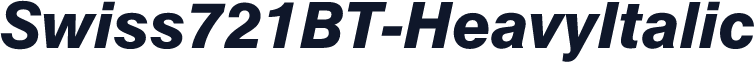 Swiss721BT-HeavyItalic
