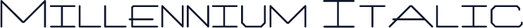 Millennium Italic